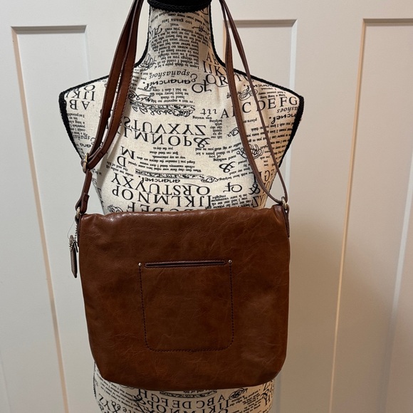 Relic Tan Leather Shoulder Bag - Picture 3 of 4